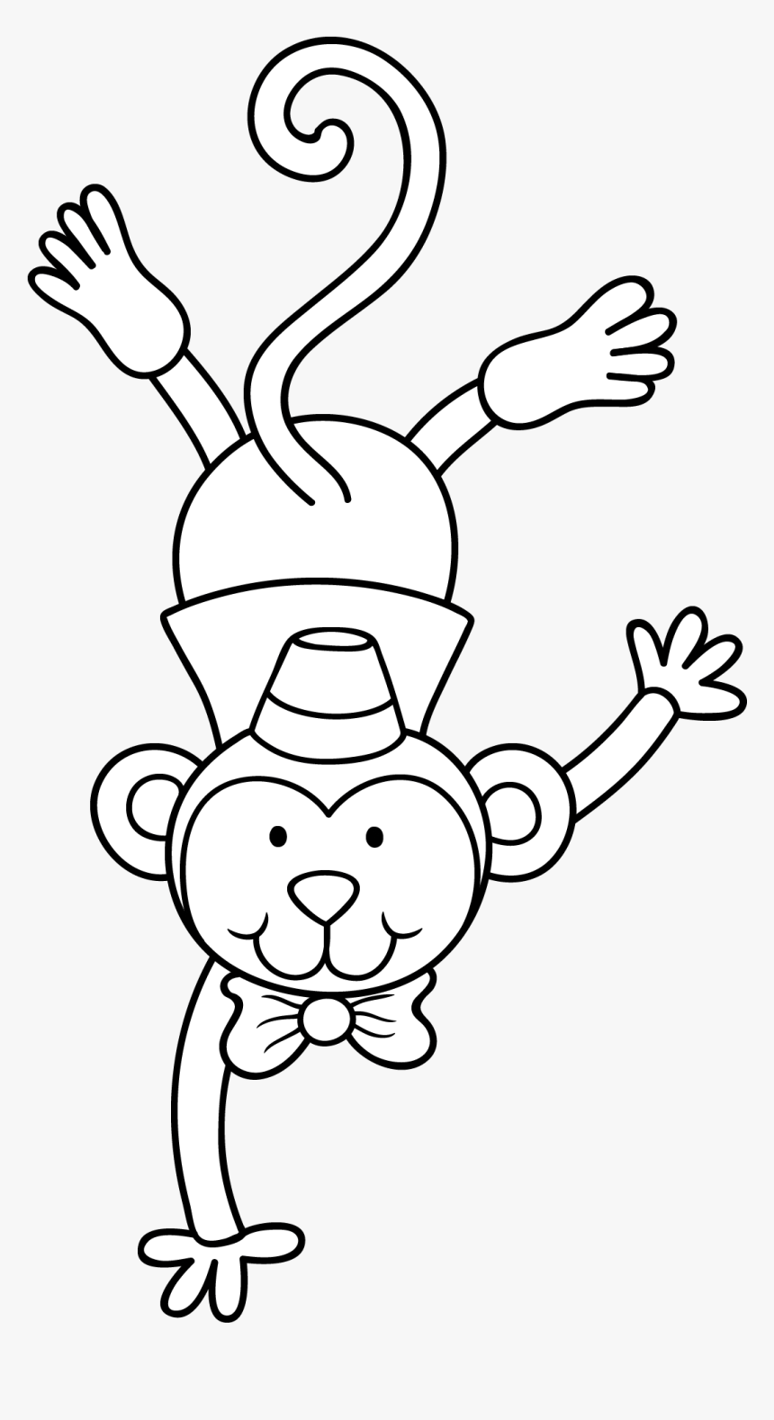 Animal Antics Monkey - Cartoon, HD Png Download, Free Download