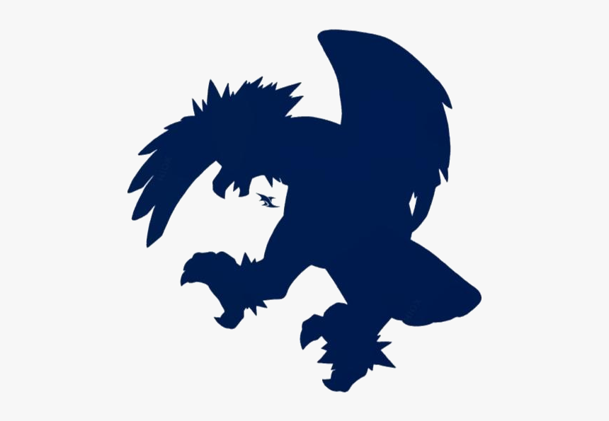 Transparent Gijinka Pokemon Braviary Silhouette - Braviary Rufflet Pokemon, HD Png Download, Free Download