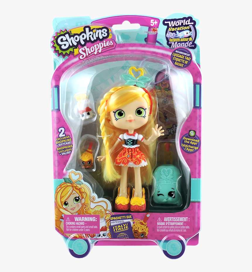 Id56417 Spagh Sue Face View - Shopkins, HD Png Download, Free Download