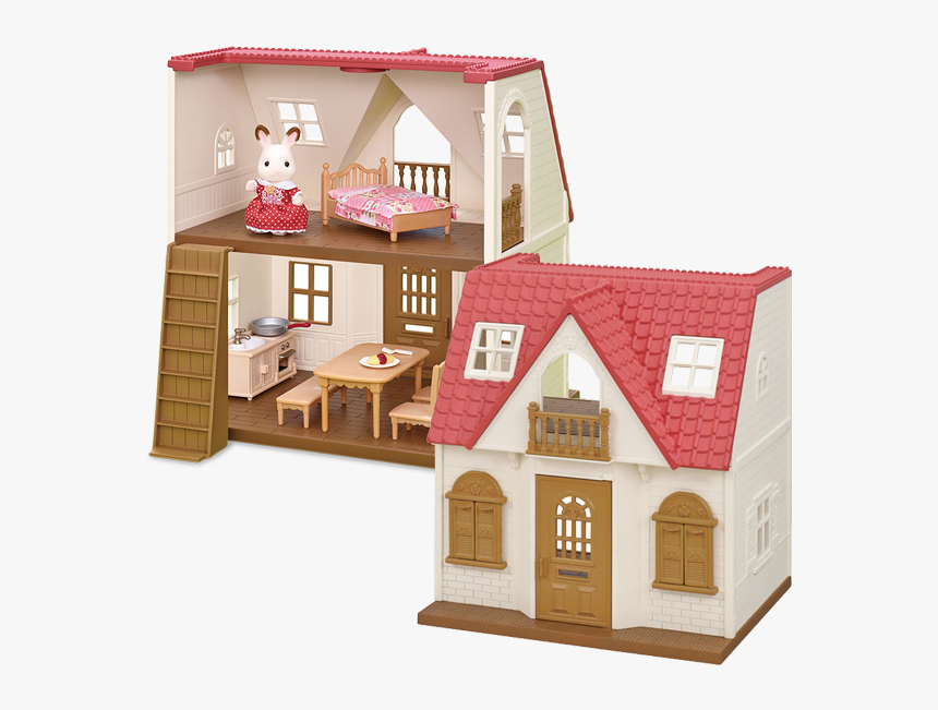 Calico Critters Red Roof Cozy Cottage Items, HD Png Download, Free Download