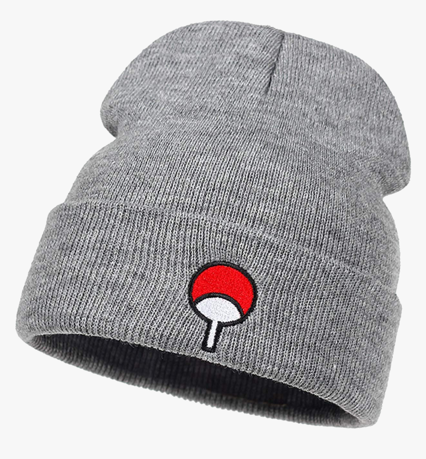 Image Of Grey Uchiha Crest Beanie - Beanie, HD Png Download - kindpng