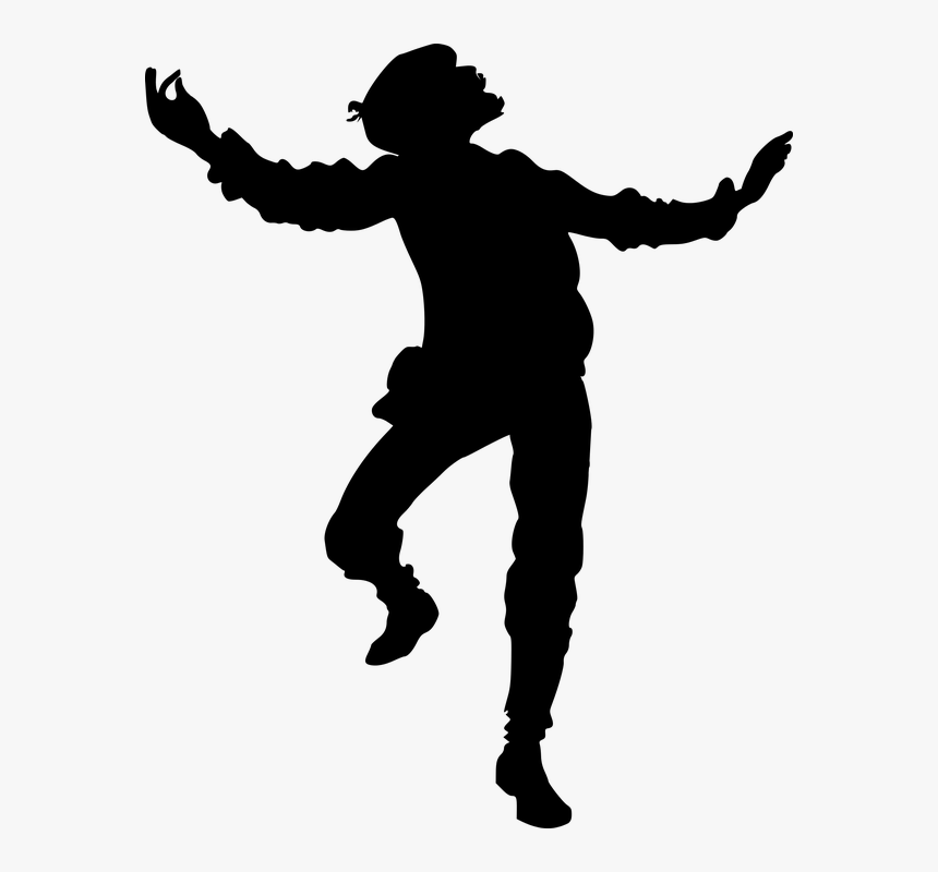 Dancer Silhouette Cliparts 28, Buy Clip Art - Zumba Dancer Hd Png Vector, Transparent Png, Free Download
