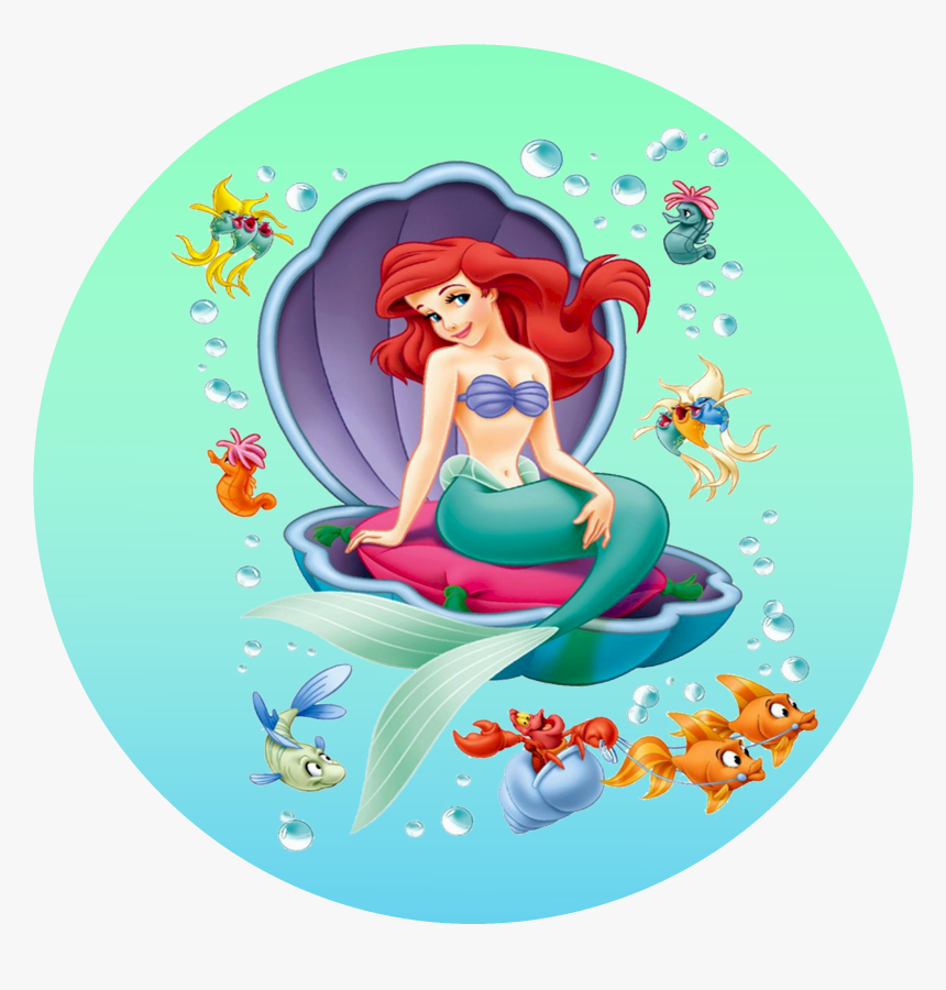 Little Mermaid Ariel Seashell, HD Png Download, Free Download