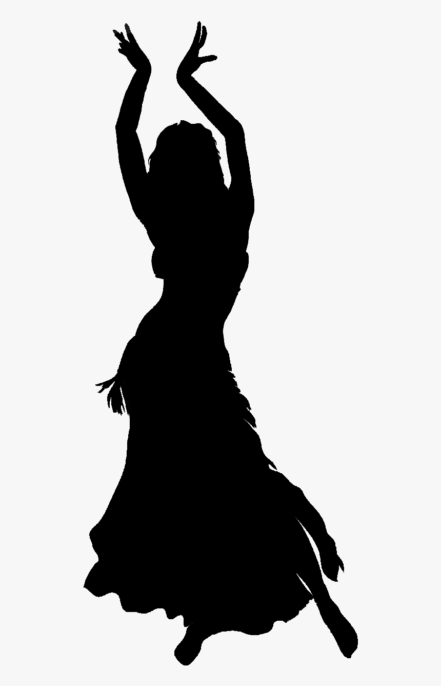 Belly Dance Silhouette, HD Png Download, Free Download