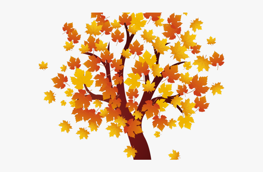 Fall Tree Clipart Png, Transparent Png, Free Download