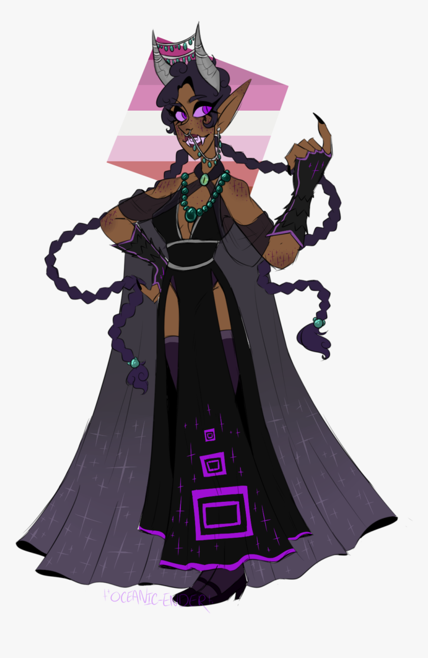 Ender Dragon Lady My Design Of Her Was Inspired By - Enderdragon, HD Png Download, Free Download