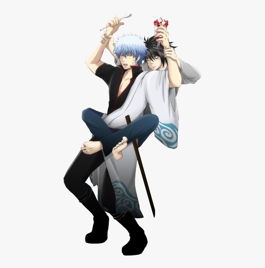 Transparent Gintama Png - Death Note Gintama, Png Download, Free Download