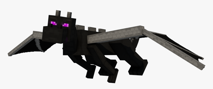 Minecraft Ender Dragon Render , Png Download - Portable Network Graphics, Transparent Png, Free Download