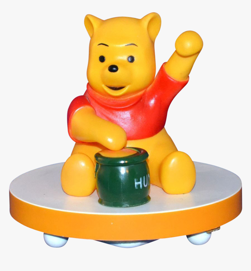 Musical Winnie The Pooh Lamp - Animal Figure, HD Png Download, Free Download