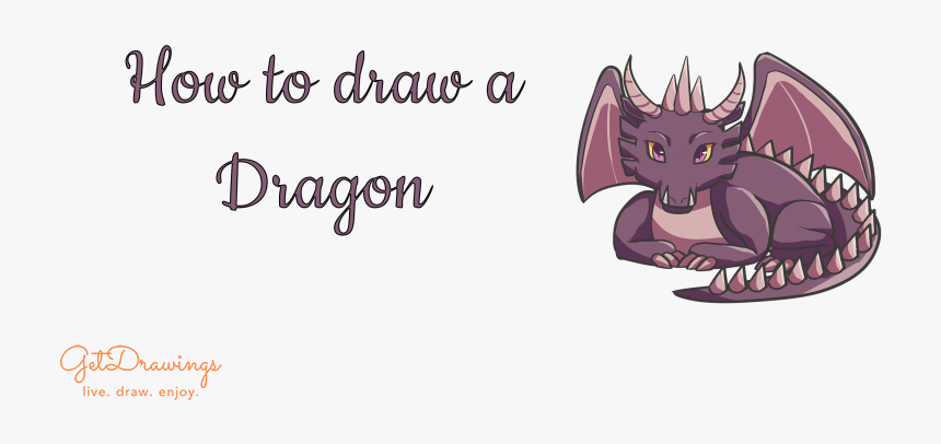 How To Draw A Dragon - Drawing, HD Png Download, Free Download