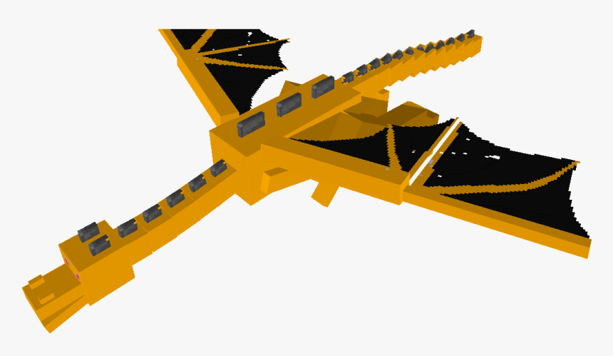 Thumb Image - Minecraft Yellow Ender Dragon, HD Png Download, Free Download