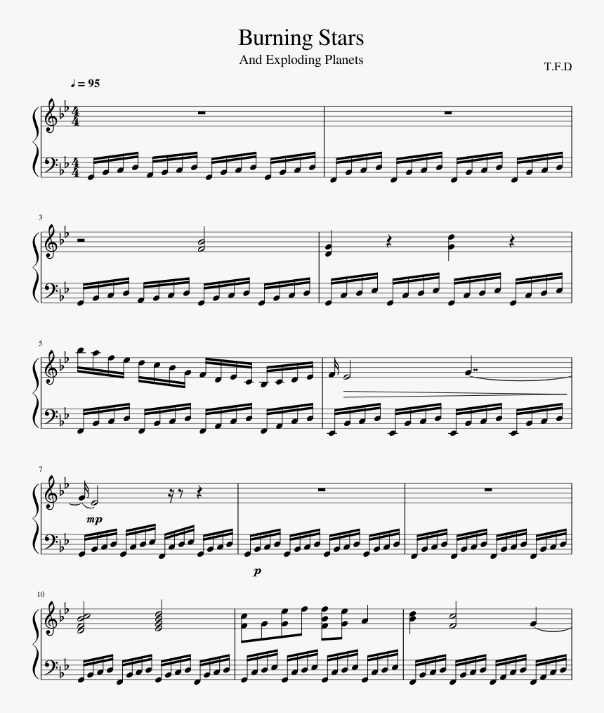 Pacify Her Melanie Martinez Piano Sheet Music, HD Png Download, Free Download