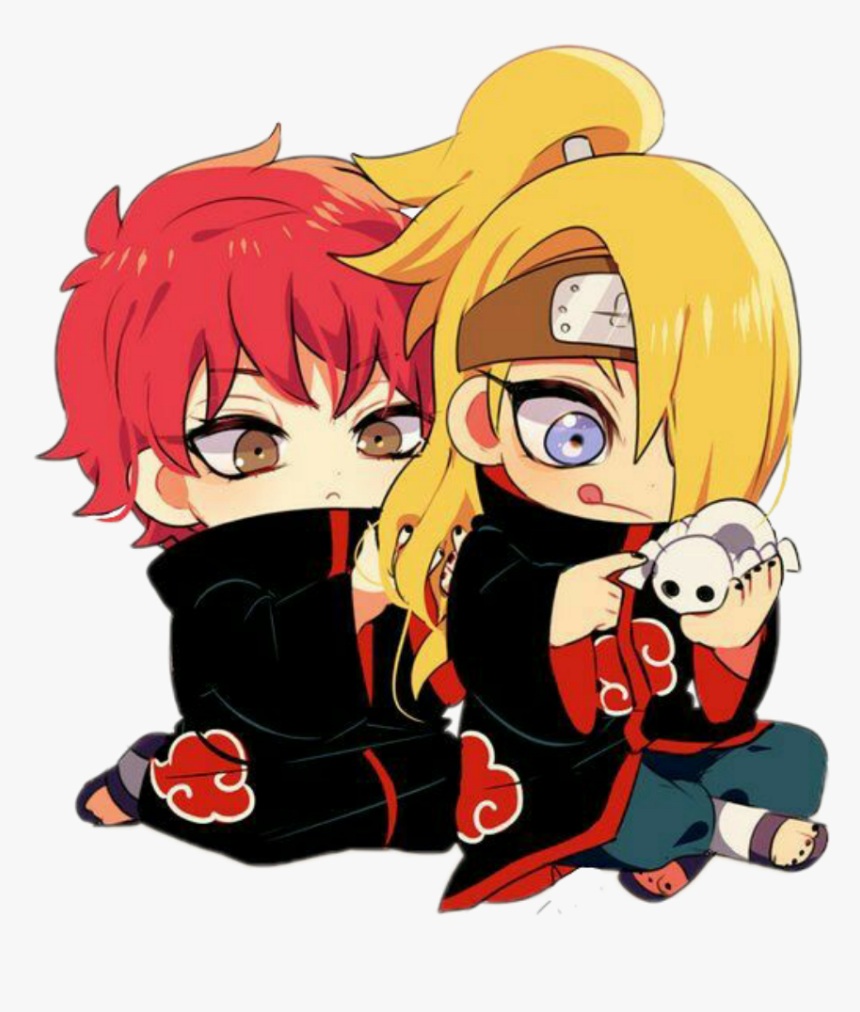 Sasori Deidara Sasodei Naruto Narutoshippuden Anime - Naruto Anime Cute, HD Png Download, Free Download