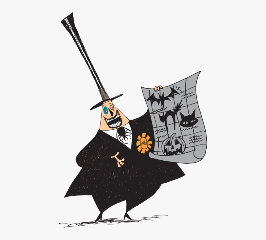 Phptxll - Drawing Nightmare Before Christmas Mayor, HD Png Download, Free Download