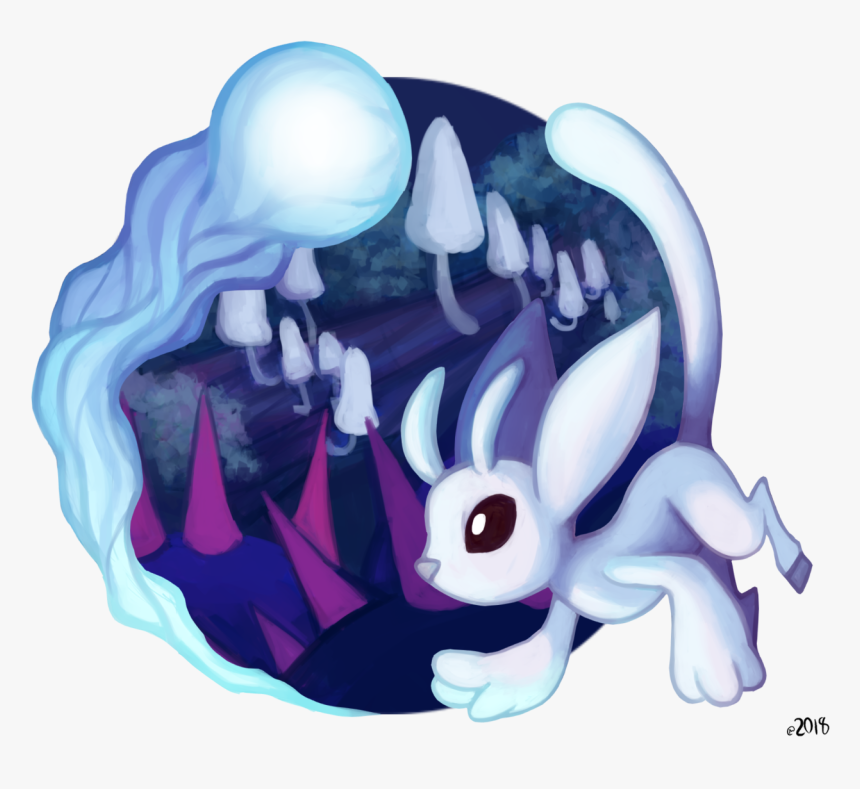 “ 2018 Art Challenge
day 106 Fanart
blinded
” - Ori And The Blind Forest Ori Pikove, HD Png Download, Free Download