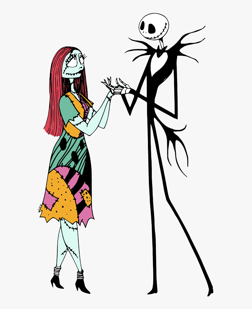 Download Nightmare Before Christmas Jack And Sally Png, Transparent ...