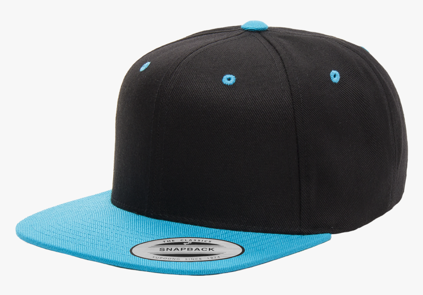 6089mt Yupoong Blank Flexfit Hat Snapback Two Tone - Baseball Cap, HD Png Download, Free Download