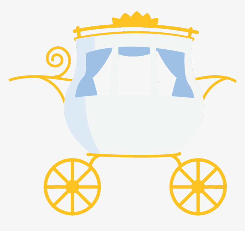 Transparent Cinderella Carriage Silhouette Png - Carruagem Principe Azul Png, Png Download, Free Download