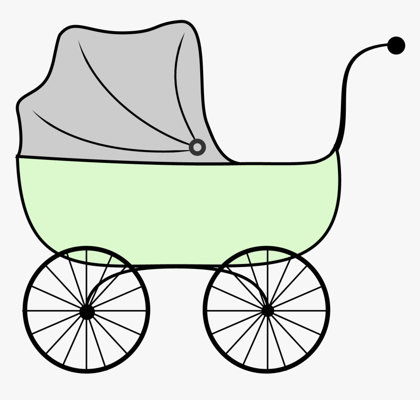 baby carriage illustration