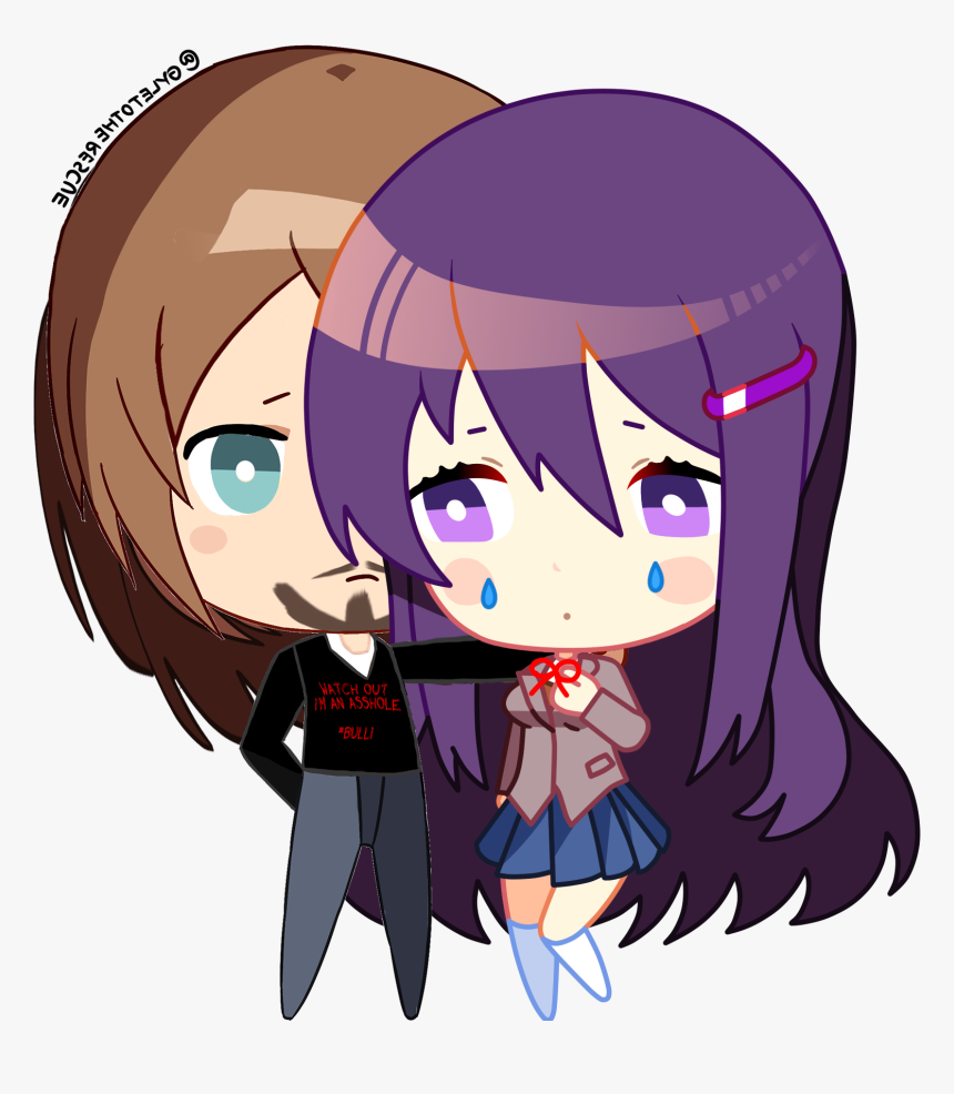 Doki Doki Literature Club Yuri, HD Png Download, Free Download