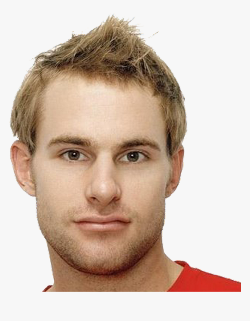 Image Png Men Hairstyle - Andy Roddick, Transparent Png, Free Download