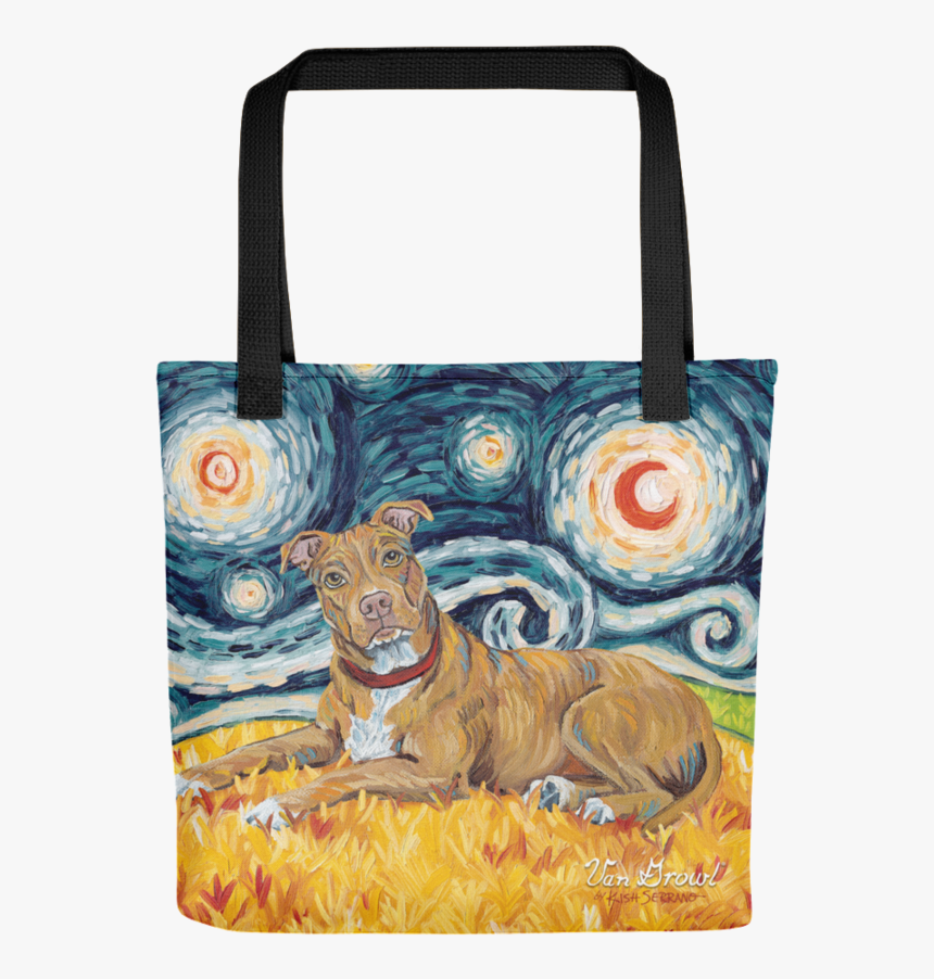 Van Growl - Westie On A Starry Night, HD Png Download, Free Download