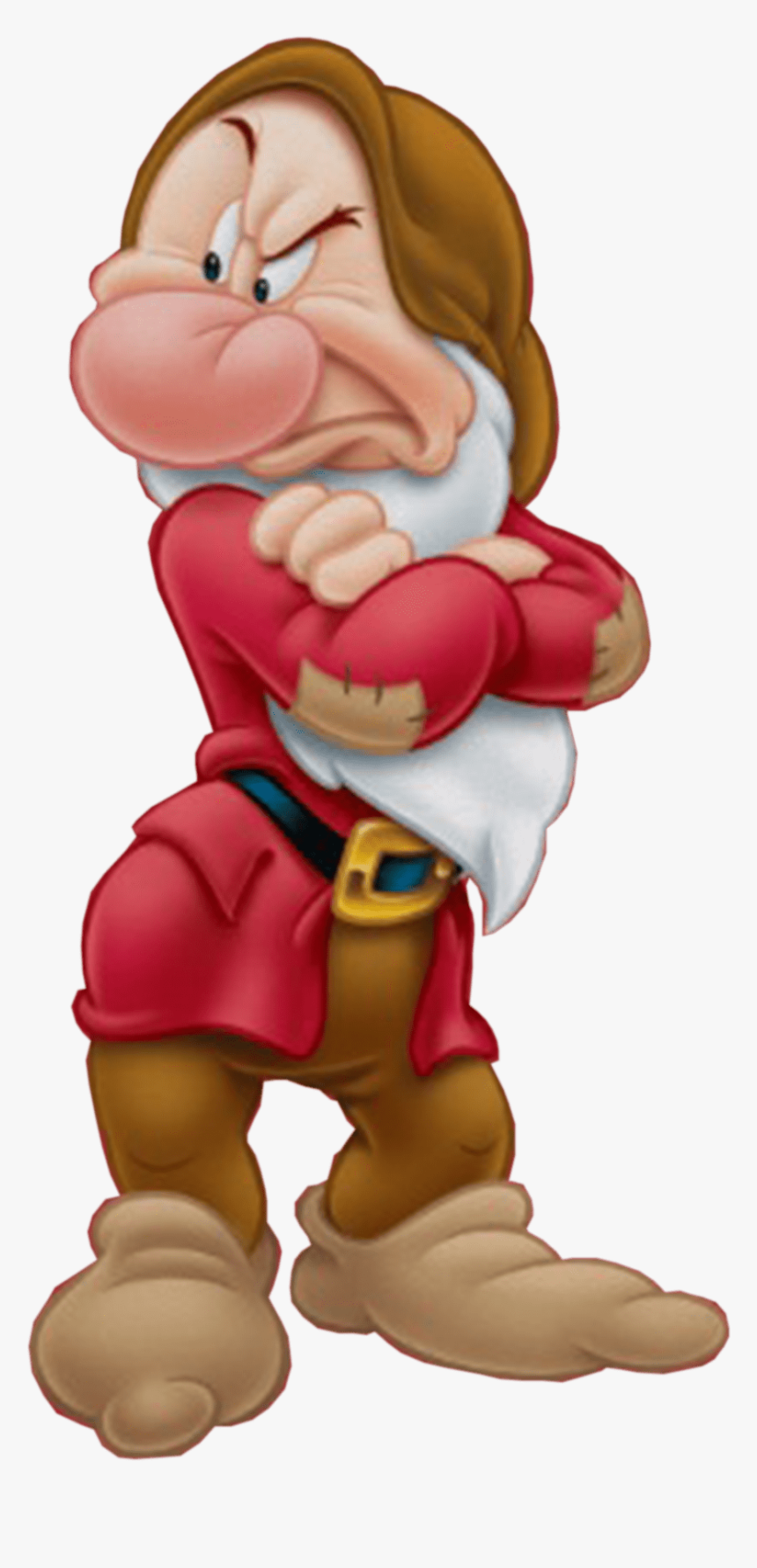 Grumpy Dwarf - Snow White And The Seven Dwarfs Grumpy, HD Png Download, Free Download