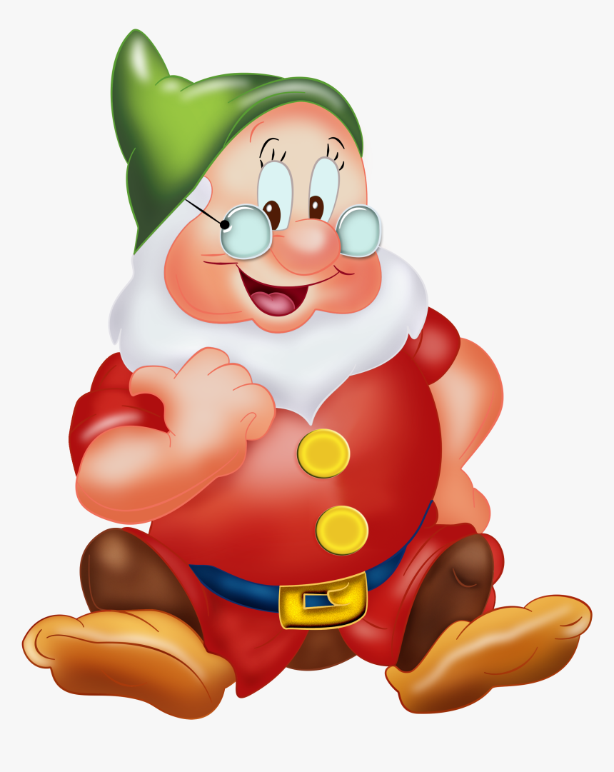 Seven Dwarf Doc Bashful Snow Dwarfs Grumpy Clipart - Snow White Dwarfs Png, Transparent Png, Free Download