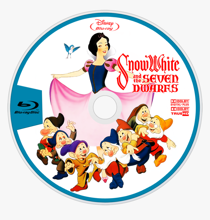 Snow White And The Seven Dwarfs Bluray Disc Image Png - Snow White Blu Ray Disc, Transparent Png, Free Download