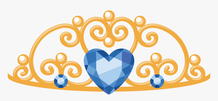 Cartoon Tiara - Disney Princesses Tiaras Clip Art, HD Png Download, Free Download