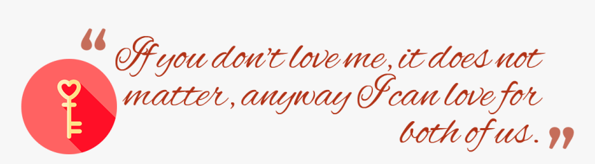 Romantic Quotes Transparent Image - Calligraphy, HD Png Download, Free Download
