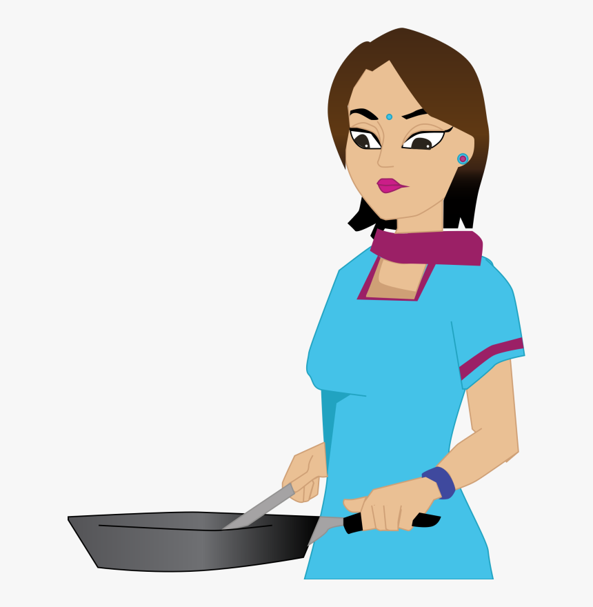 Cooking Ourclipart Pin - Female Png Chef Clipart, Transparent Png, Free Download