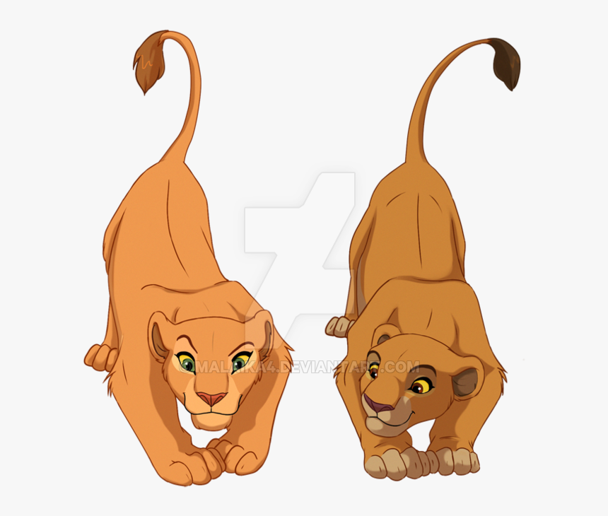 Nala Png File - Lion King Nala And Kiara, Transparent Png, Free Download