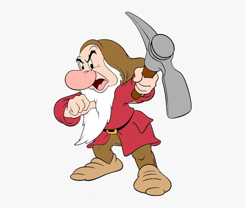 Grumpy Clip Art Disney Clip Art Galore - Grumpy Dwarf Png, Transparent Png, Free Download