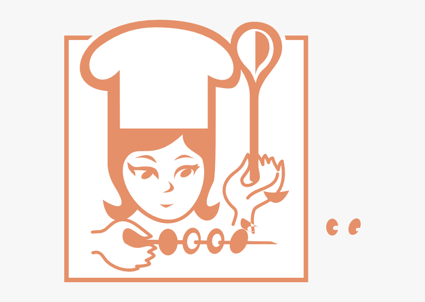 Woman Chef Logo Png, Transparent Png, Free Download