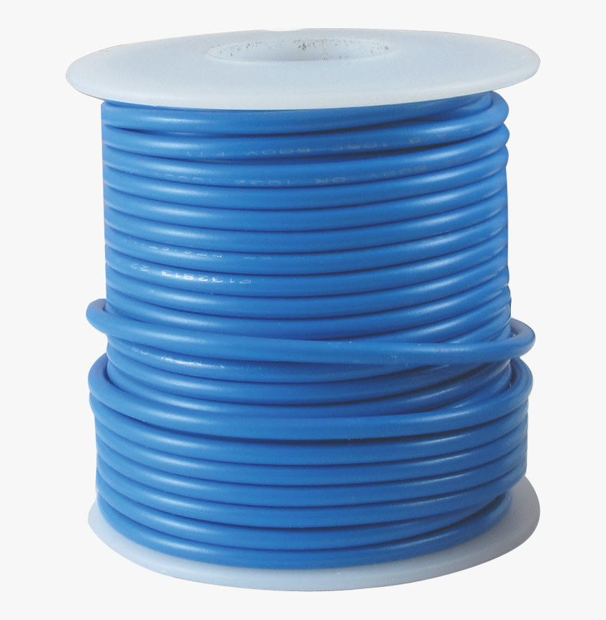 Pictured - Blue - Electric Wire Roll Png, Transparent Png, Free Download