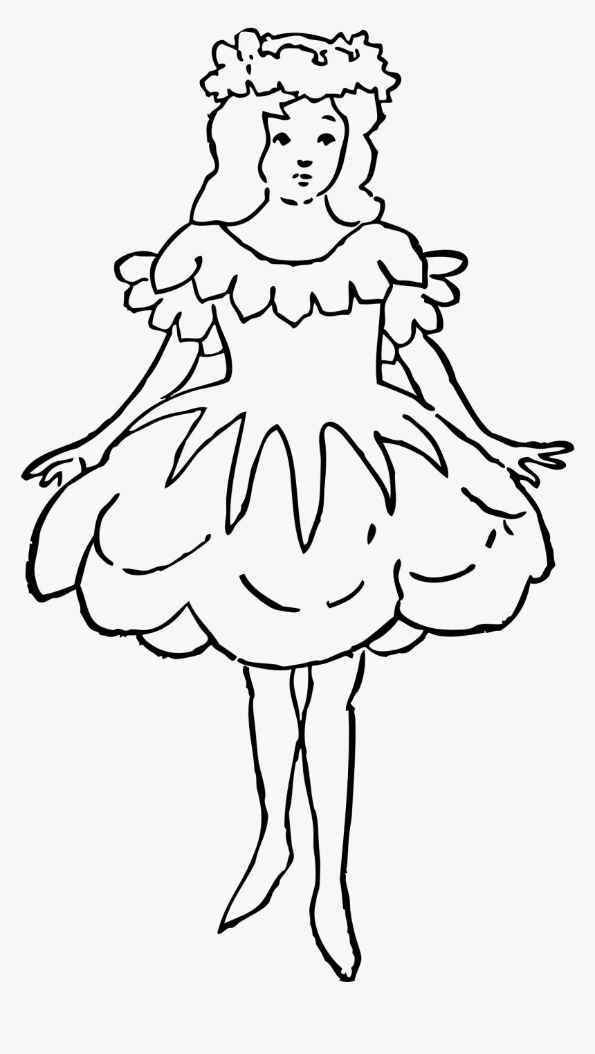 Lady Clipart Black And White, HD Png Download, Free Download