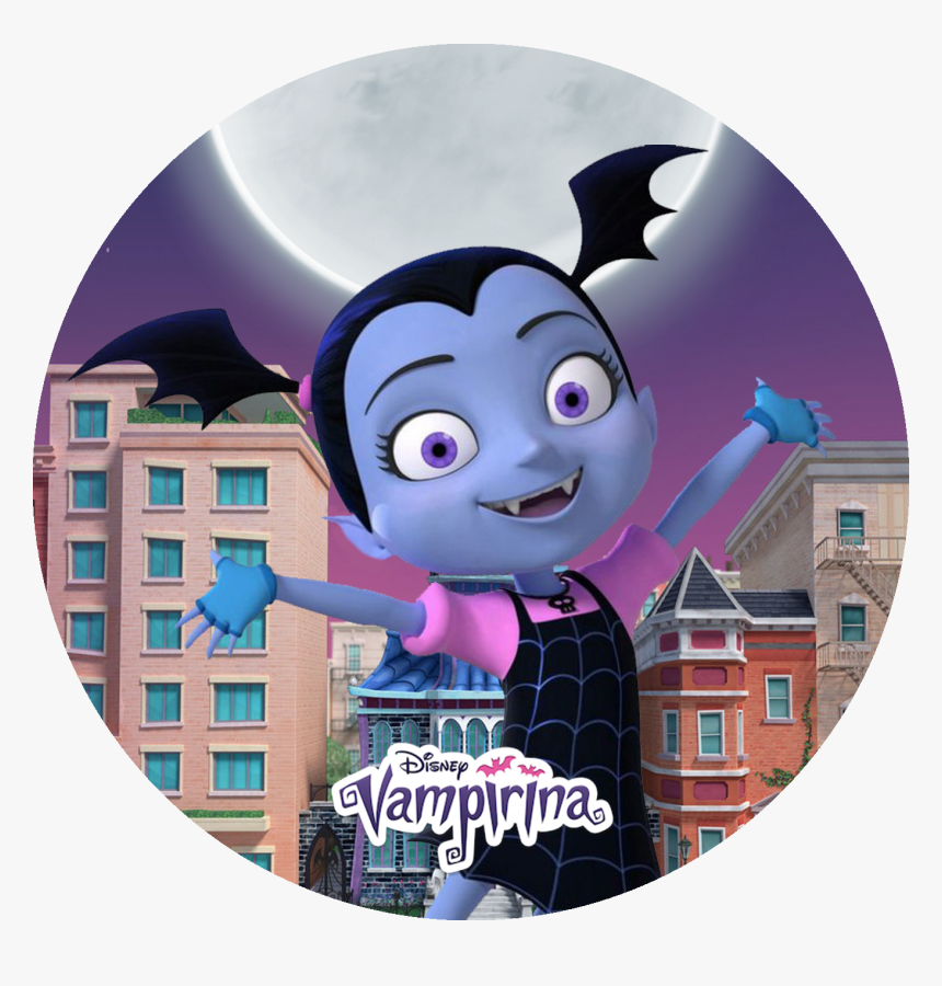 Tarjetas De Cumpleaños De Vampirina Para Editar, HD Png Download, Free Download