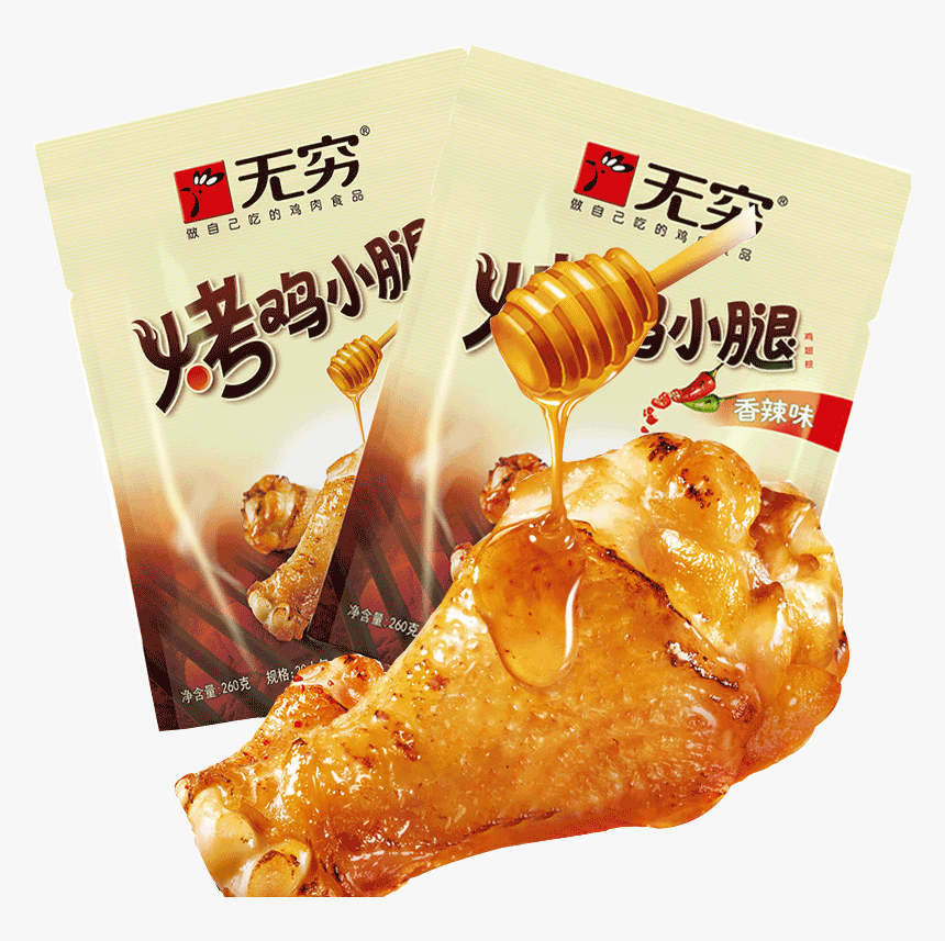 Infinite Chicken Leg 20 Pack / 400g Grilled Chicken - 无穷 烤 鸡 小腿 蜂蜜 味 60g, HD Png Download, Free Download