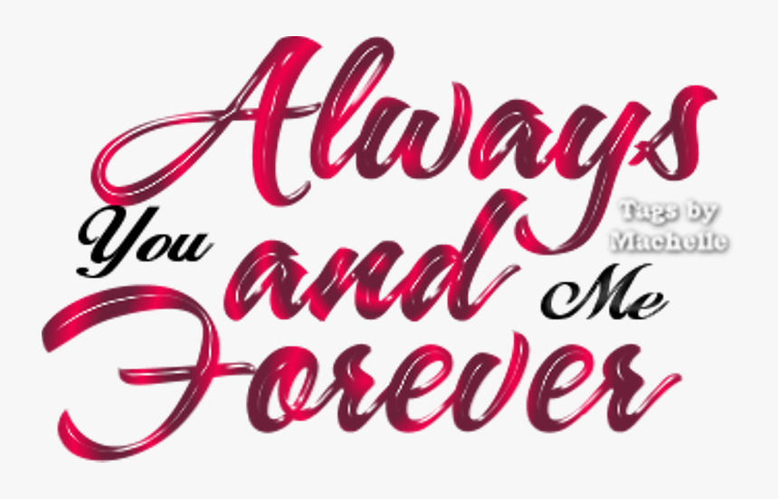 Love Forever Png - Love Forever Png Text, Transparent Png, Free Download