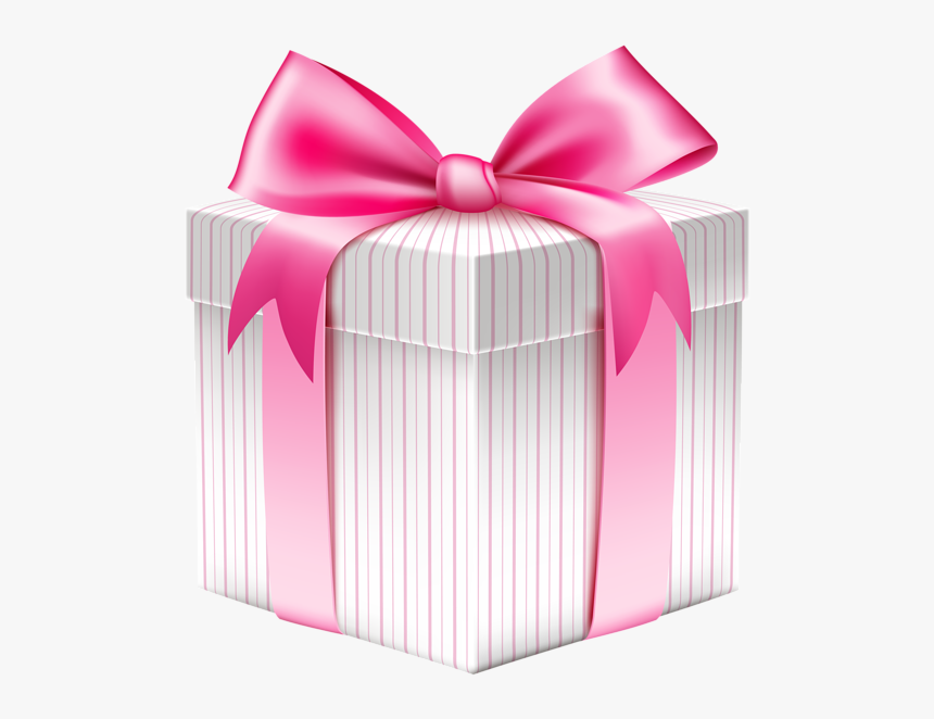Gifts Png Free Pic - Gift Box Clipart Pink, Transparent Png, Free Download