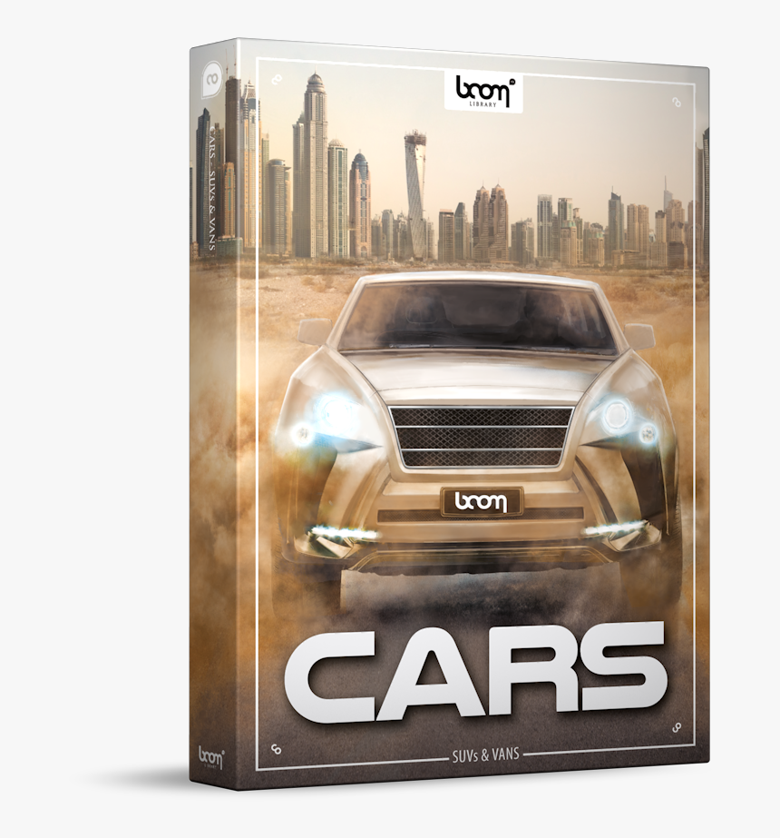 Cars Suvs And Vans Sound Effects Library Product Box - Boom Library Cars Suvs & Vans, HD Png Download, Free Download