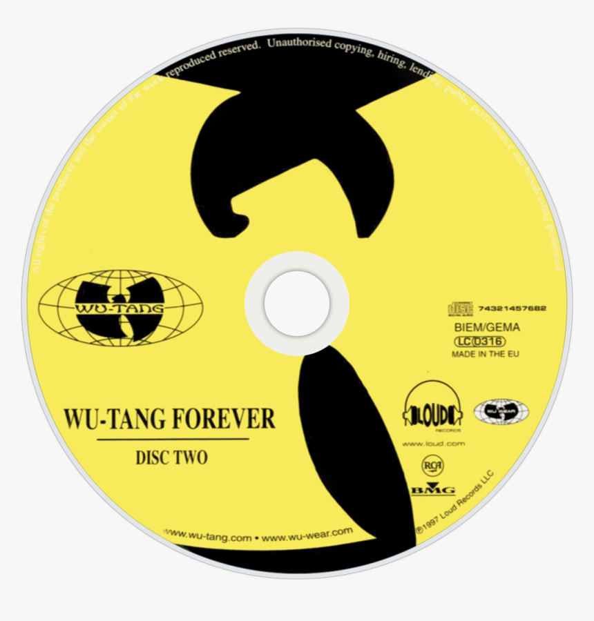 Wu Tang Clan Wu Tang Forever Cd Disc Image - Wu Tang Clan Forever...