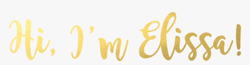 Hii"melissa - Calligraphy, HD Png Download, Free Download