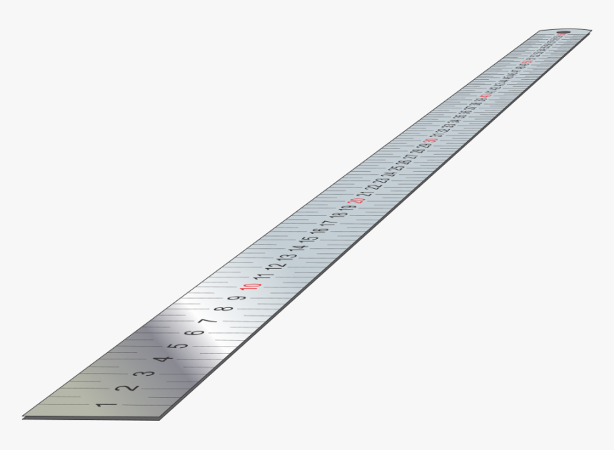 Stainless Steel Ruler - Steel Meter Ruler, HD Png Download, Free Download