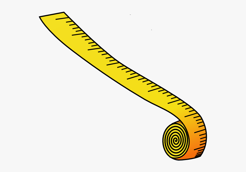 Tape Measures Measurement Clip Art - Measuring Tape Clipart, HD Png Download, Free Download