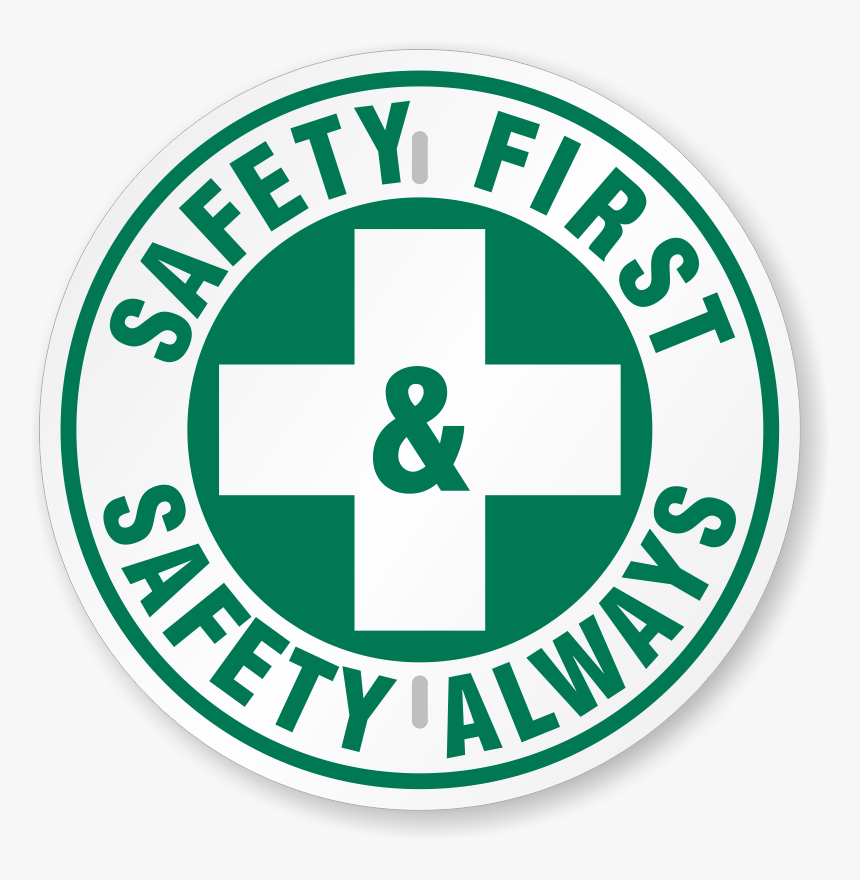 Download And Use Safety First Png Clipart - Construction Safety First Signage, Transparent Png, Free Download