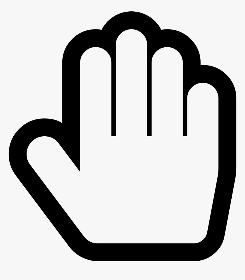 Hand Clip Svg - Paper Hand Sign Game, HD Png Download, Free Download