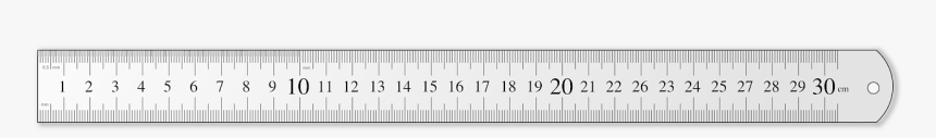 Office-ruler - Meter Stick Clipart Black And White, HD Png Download, Free Download