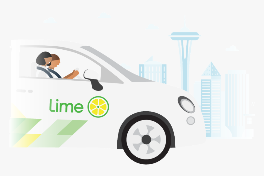 Lime Car, HD Png Download, Free Download